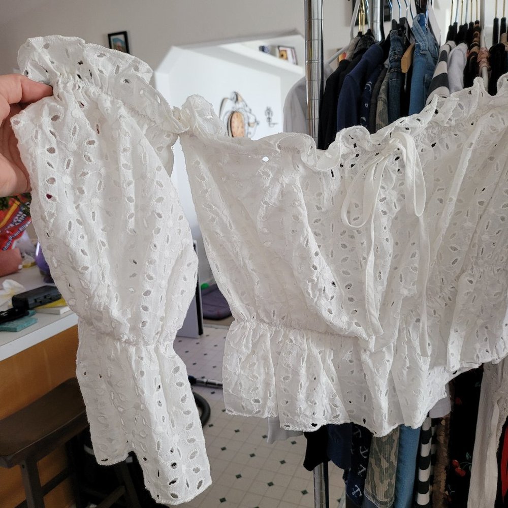 Chic me off the shoulder top
